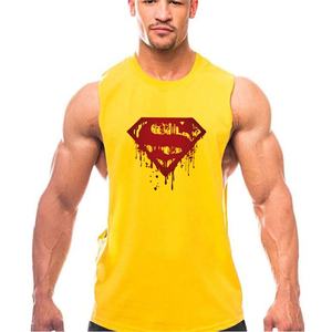 Diseña Tu Propia Camiseta Deportiva de Gimnasio Personalizada, de Algodón Tejido, Informal, Talla Grande, Transpirable, para Fisicoculturismo, para Hombre - Product Image 2