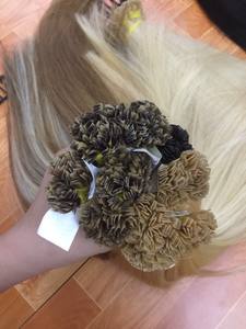 Extensions de cheveux capsules les plus vendues, pointes plates I U V, 100% cheveux vierges Remy du Vietnam, longueur 8"-40", 100g - Product Image 4