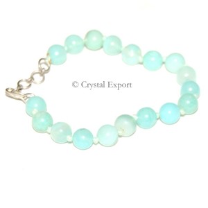 Pulseras de moda Aquamarin Onyx hechas a mano a la venta en línea Comprar estilo de mascota curativa - Product Image 1