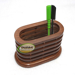 unique pencil holder, Handmade wooden pen pencil holder, Handcrafted wooden pen pencil stand / Pen pencil cup