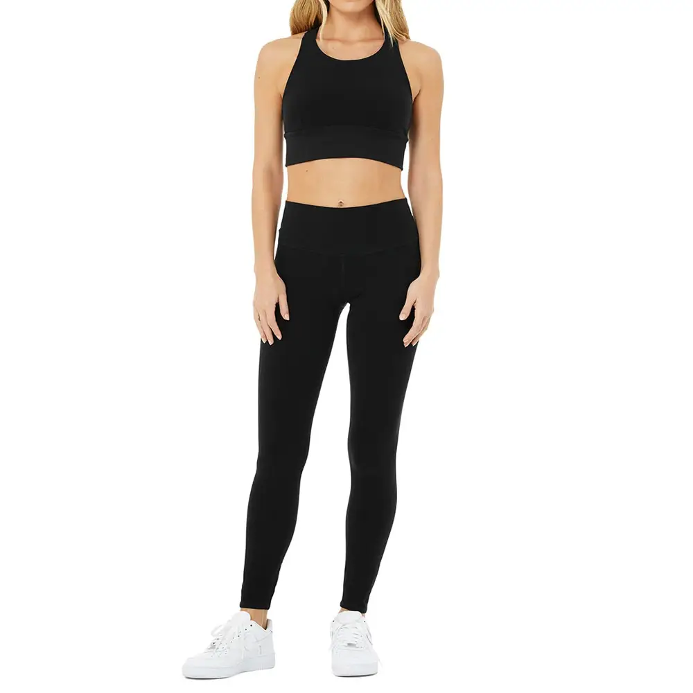 Wholesale Sport Suit Women Fitness Clothing Sport Wear Yoga Set Gym Sportswear Running Leggings Women Set