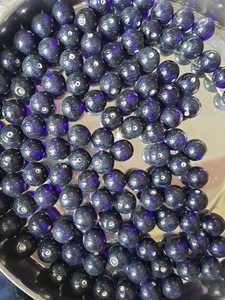 Dernières perles de verre marron exquises faites à la main en cristal de forme unique soufflé à la main avec un design unique - Product Image 5