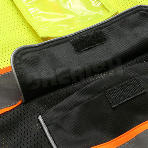 De trabajo barato reflectante de alta visibilidad chaleco - Product Image 5