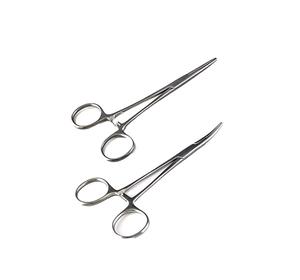 Pinzas Quirúrgicas de Acero Inoxidable para Mosquitos, Rectas y Curvas, Manuales - Product Image 4