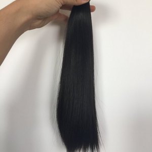 Extensiones de cabello humano indio natural ondulado en paquetes para uso en salones de belleza y reventa, disponibles en varias longitudes. - Product Image 2