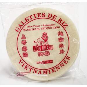 กระดาษข้าวสำหรับห่ออาหาร ขนาด 16ซม./18ซม./22ซม. สำหรับทำปอเปี๊ยะสด ทอด หรือแบบแห้ง สำหรับผู้ใหญ่ บรรจุในถุง - โทร +84909993195 โรซี่ - Product Image 1