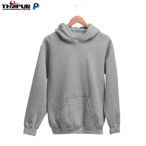 Sweat-shirts à col roulé surdimensionnés en polyester/coton pour hommes, personnalisables avec logo, en molleton vierge, anti-plis, écologiques, vente en gros - Product Image 5