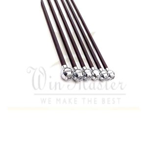 Bâtons de cérémonie en cuir noir - Product Image 1