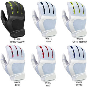 Guantes de bateo de softbol de la mejor calidad, guantes de bateo de béisbol transpirables personalizados, fabricante Pakistán Sialkot - Product Image 5