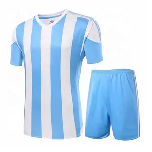 Best Selling Quick Dry Soccer Uniform Custom Made Good Quality Bright Color Soccer Uniform Breathable Soccer Uniform