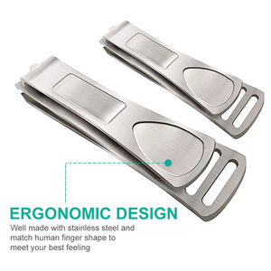 Coupe-ongles professionnel pour ongles épais, en acier inoxydable, meilleur prix, vente en gros - Product Image 3