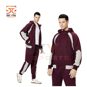 Survêtement pour hommes, costumes de Jogging en coton/polyester, nouvelle marque - Product Image 4