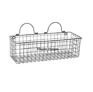 Elegant Designerตกแต่งตะกร้าHandmadeแฟนซีตะกร้าคลาสสิกขายส่งเครื่องครัวลวดตะกร้า - Product Image 5