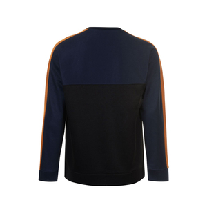 Sweat-shirt à capuche oversize brodé pour homme 50% coton 50% polyester à manches longues imprimé en polaire Vente en gros Noir - Product Image 2