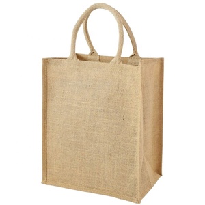 Bolsas de compras de lona ecológicas reutilizables serigrafiadas personalizadas de calidad de exportación con cierre de cremallera con logotipo personalizado India - Product Image 1