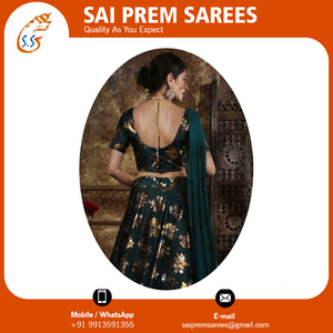 Nhà Máy Trực Tiếp Cung Cấp Mới Nhất Thiết Kế <span class=keywords><strong>Lehenga</strong></span> <span class=keywords><strong>Choli</strong></span> Cho Phụ Nữ Cho Đám Cưới Và Các Bên Làm Bằng Lụa Tại Giá Thấp - Product Image 6