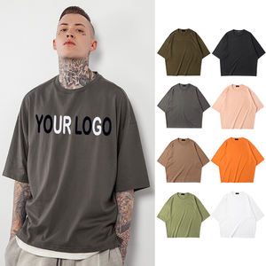 เสื้อยืดคอกลมลายทางแขนพอดีตัว, เสื้อยืดผ้าฝ้ายแฟชั่นสำหรับฤดูร้อนเสื้อยืดฝึกซ้อมเสื้อยืดลำลองพรีเมี่ยม100% - Product Image 6