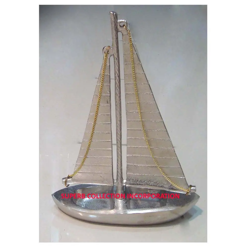 Decorative Home Decor Nautical Boat Silver On Hot Sale Home and Hotels Table Decor
