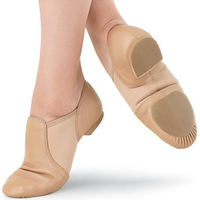 Nouvelle Arrivée Chaussures de Danse Jazz à Enfiler pour Femme, Tige en Cuir Véritable, Doublure en Coton, Confortables, Plates, Professionnelles, Personnalisables