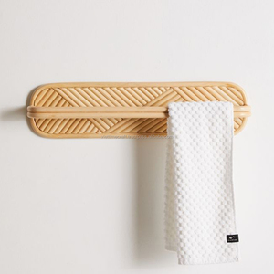 Meilleur design moderne de porte-serviettes en rotin avec fonction de chauffage pour usage hôtelier en gros - Product Image 2