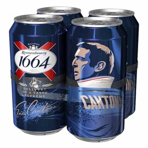 New Year Promotion Price Kronenbourg 1664 Blanc in 1/4 Barrel, Fruity Wheat 1664 Kronenbourg <b>Beer</b> with Citrus and Coriander - Product Image 1