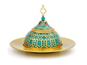 Cuencos de fecha de latón macizo hechos a mano, vajilla de diseño elegante de nuevo estilo para bodas, cuencos de comida de mármol aptos para lavavajillas - Product Image 6