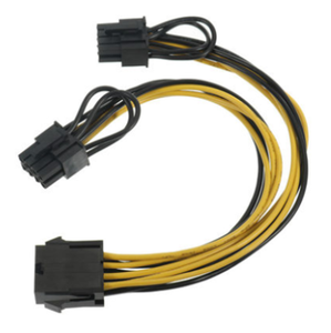 8-polige PCI Express 2x Pcie 8 (6 <span class=keywords><strong>2</strong></span>) Pin-Grafikkarte Grafikkarte Server Power Riser PVC-Material auf Lager - Product Image 3