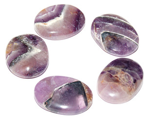 Pierre de cristal artisanat en gros pierres précieuses naturelles lâches lépidolite cabochons ovales pierre semi-précieuse artisanat - Product Image 1