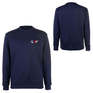 GAF, venta al por mayor, Sudadera de cuello redondo personalizada lisa, Jersey de algodón 100%, sudadera de gran tamaño, sudadera de lana en blanco - Product Image 3