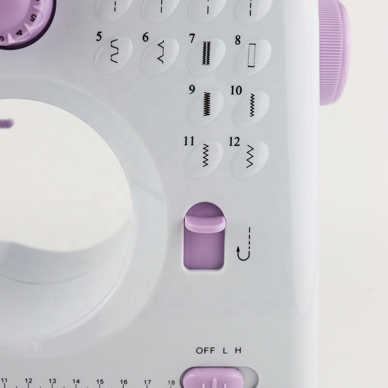 Portable Mini Simple Plastic Needlework Quilting Handycraft Tool 12 Stitch Lockstitch Overlock Machine Multi Country Plug · image 6