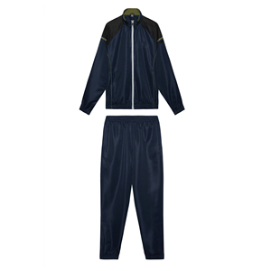 Chándal deportivo de algodón para hombre, ropa deportiva de 2 piezas con cremallera - Product Image 1