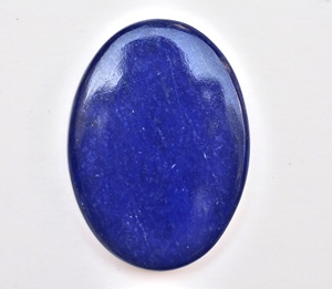 Lapis Lazuli Cabochon ลูกปัดแคลปลิส,อัญมณีสีน้ำเงินเข้มรูปทรงผสมสีฟ้าเข้ม - Product Image 1