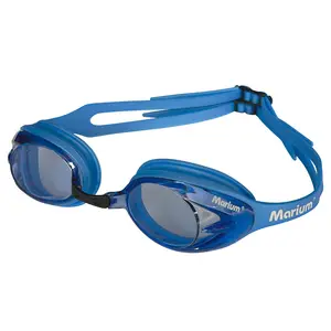 Korea One piece swim goggles waterproof fasteners clips display anti fog goggles