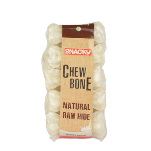 Snacky-tratamiento para perros, hueso prensado blanco, 2-2,5, 10 Uds. - Product Image 1