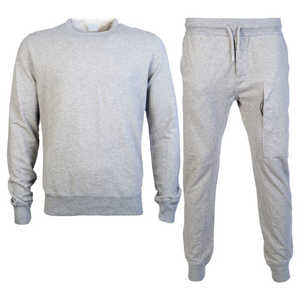 Conjunto de chaqueta de invierno unisex para hombre y mujer, jersey con cremallera personalizado, Sudadera con capucha, pantalones de chándal, capucha de talla grande para Primavera/invierno - Product Image 1