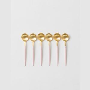 Juego de Cucharas de Acero Inoxidable Color Dorado, Juego de Cubiertos de Tamaño y Forma Personalizados para Restaurante, Hotel y Uso Doméstico - Product Image 1