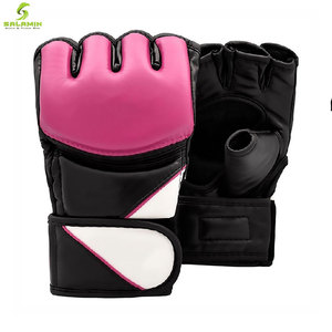 Gants de boxe en cuir pu, protège des doigts, pour adultes, vente en gros, de haute qualité, MMA, pour sac lourd, - Product Image 2