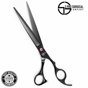 Juego de tijeras de peluquero 3PRO de alta calidad, tamaños y colores básicos, hoja de acero inoxidable para uso en belleza - Product Image 2