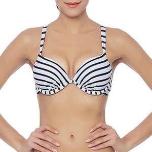 Top de Bikini Halter Push-up, Hecho a Mano, Felicidad - Product Image 1