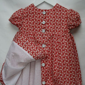 NEW--TRENDY, bebé, STYLISH--FROCK con botón frontal, personalizable en cualquier tamaño y color = 2021 - Product Image 1