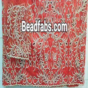 Gele de seda con cuentas multicolores para mujer, diseño africano tradicional, diadema Asoke y bufanda, accesorio de ropa envolvente - Product Image 5