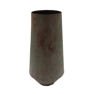 Home Decorative Iron Welded Flower Vase Natural Color Standard Size Rustic Flower Pot For Garden Handmade Bulk - Product Image 5