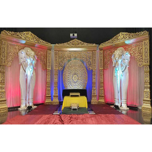 Eminentes Bollywood boda escenario California boda fibra de Bollywood etapa Noruega exclusiva boda escenario - Product Image 1