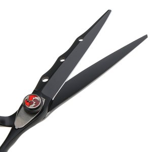 6.0 Inch Black-blue New Fashion Design Beauty Barber Scissors Flat Scissors Tooth Hair Scissors - Product Image 2
