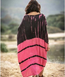High Quality Women Wear Rayon Tie Dye Designer <b>Kaftan</b> - Product Image 2