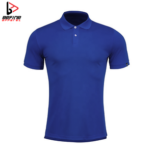 OEM personalizado bordado 2025 Regular Piqué algodón para Polos moda Casual Street Work llanura hombres Camiseta 100% algodón - Product Image 6