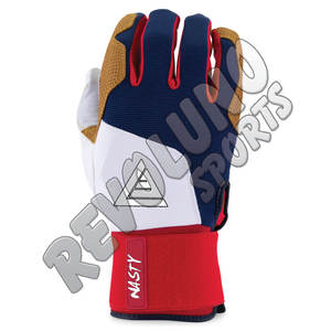 Long <b>Cuff</b> Baseball Batting Gloves Custom Softball Game Youth Baseball Batting Gloves Long <b>Cuff</b> Logo & Design Guantes De Bateo - Product Image 2