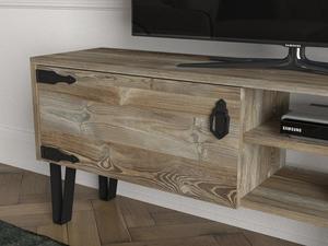 ชุดทีวีหรูหราสุดพิเศษแผงไม้ดีไซน์ทันสมัยจากตุรกีเฟอร์นิเจอร์ภายในบ้านสำหรับห้องนั่งเล่น - Product Image 3