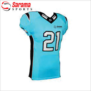 Uniforme de fútbol americano, bordado personalizado, impresión sublimada, directo de fábrica, blanco, venta al por mayor - Product Image 1