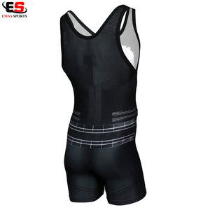 Camiseta de lucha libre de calidad superior sublimada personalizada nueva llegada precio al por mayor para hombres y niños - Product Image 5